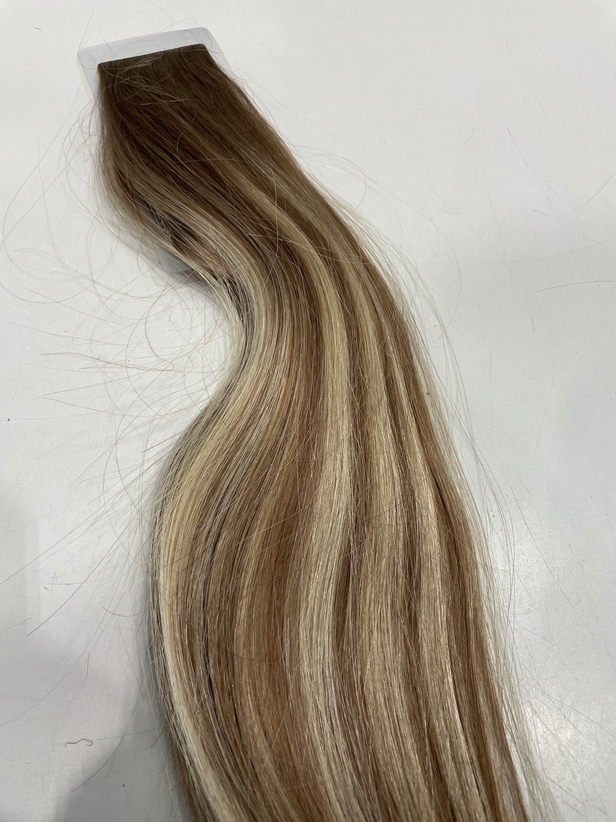 Wennalife Balayage Dirty Blonde & Platinum Tape In Human Hair Extensions, 16in