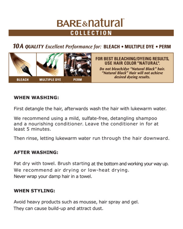 BOHEMIAN CURL 10S 3PCS – SENSATIONNEL BARE&NATURAL PERUVIAN VIRGIN REMI WEAVE