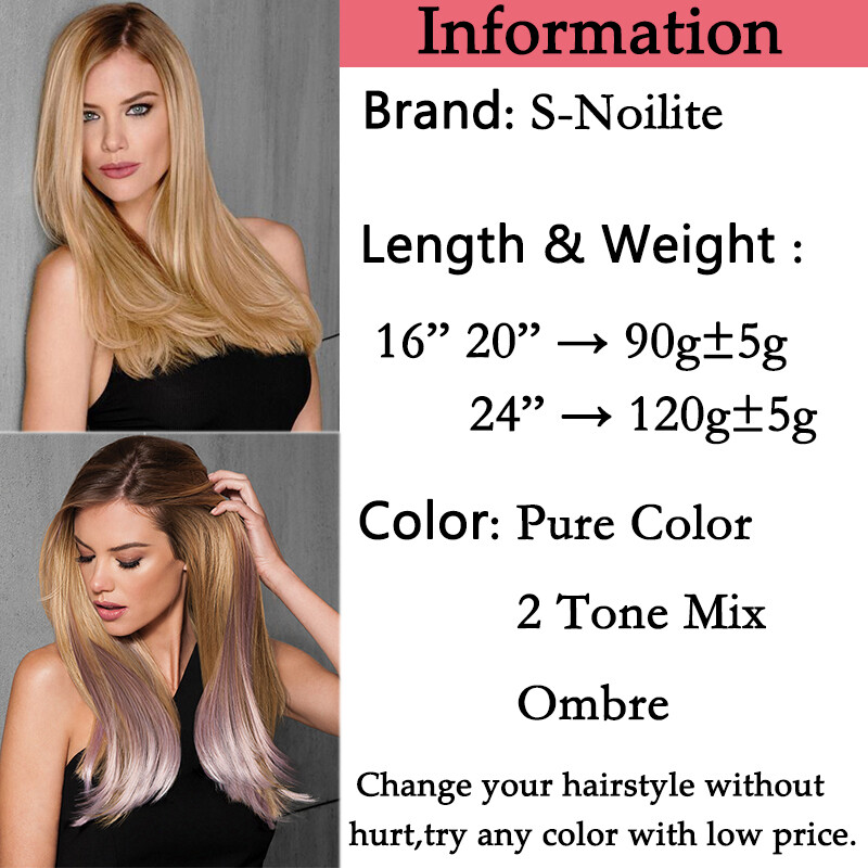 Hot Hair Extension Invisible Wire Natural as Human Hair Secret Wire No Clip in