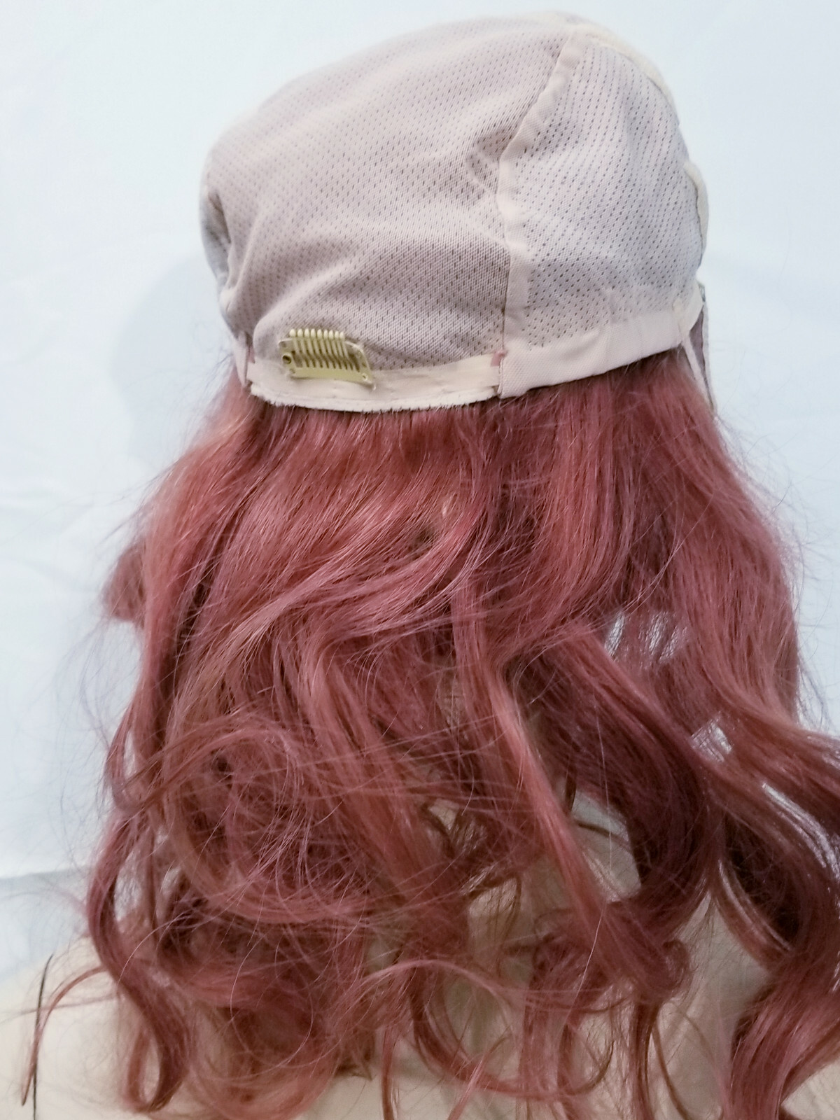 Full Lace Wig Glueless Human Hair Auburn Red IN STOCK