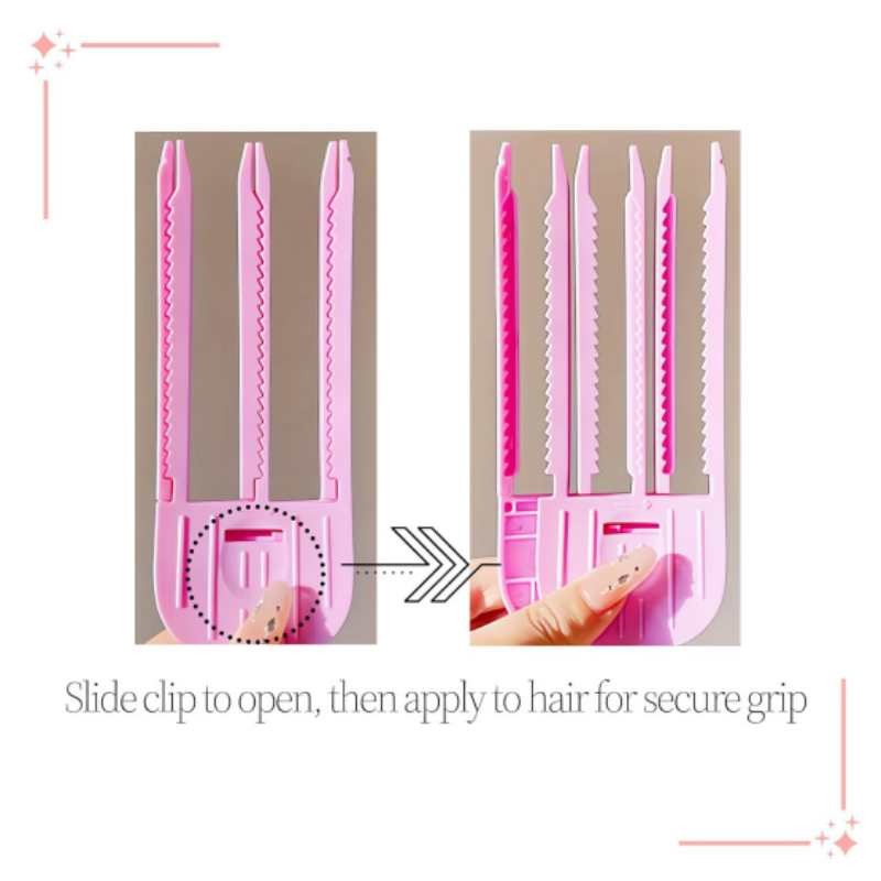 Hair Root Lifter Clips Comb for Fluffy, No-Crease Hair Root Volumizing Clips