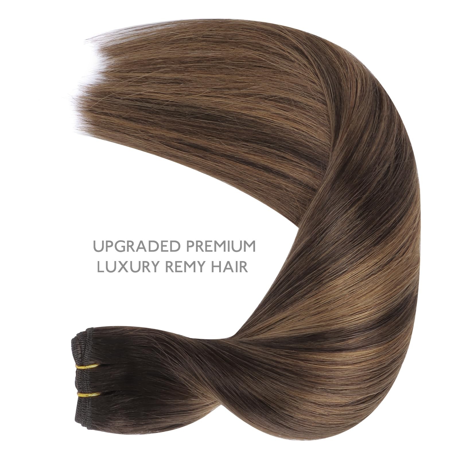 WENNALIFE Sew in Hair Extensions Real Human Hair, Weft Hair Extensions Human …