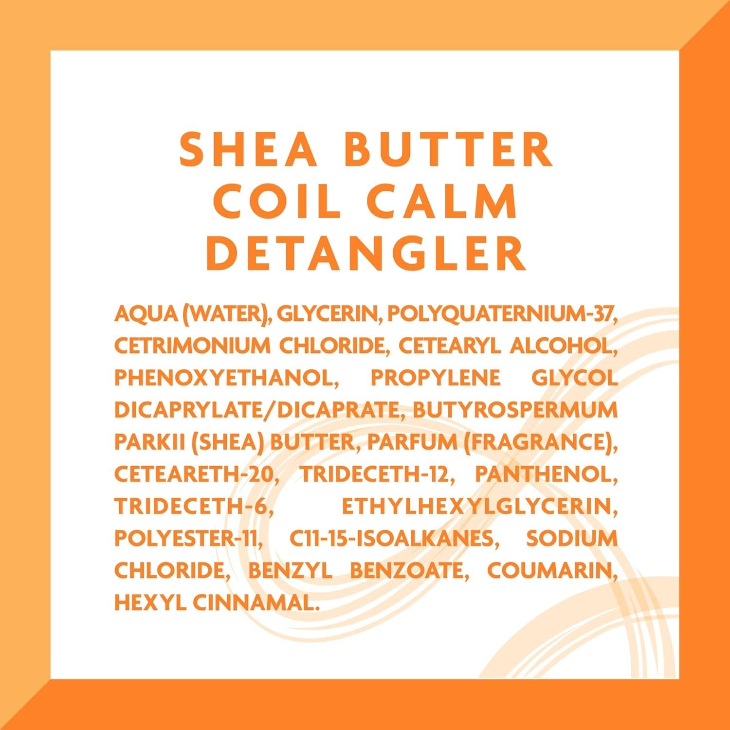 Coil Calm Detangler with Shea Butter & Coconut – 8 Fl Oz for Natural Hair