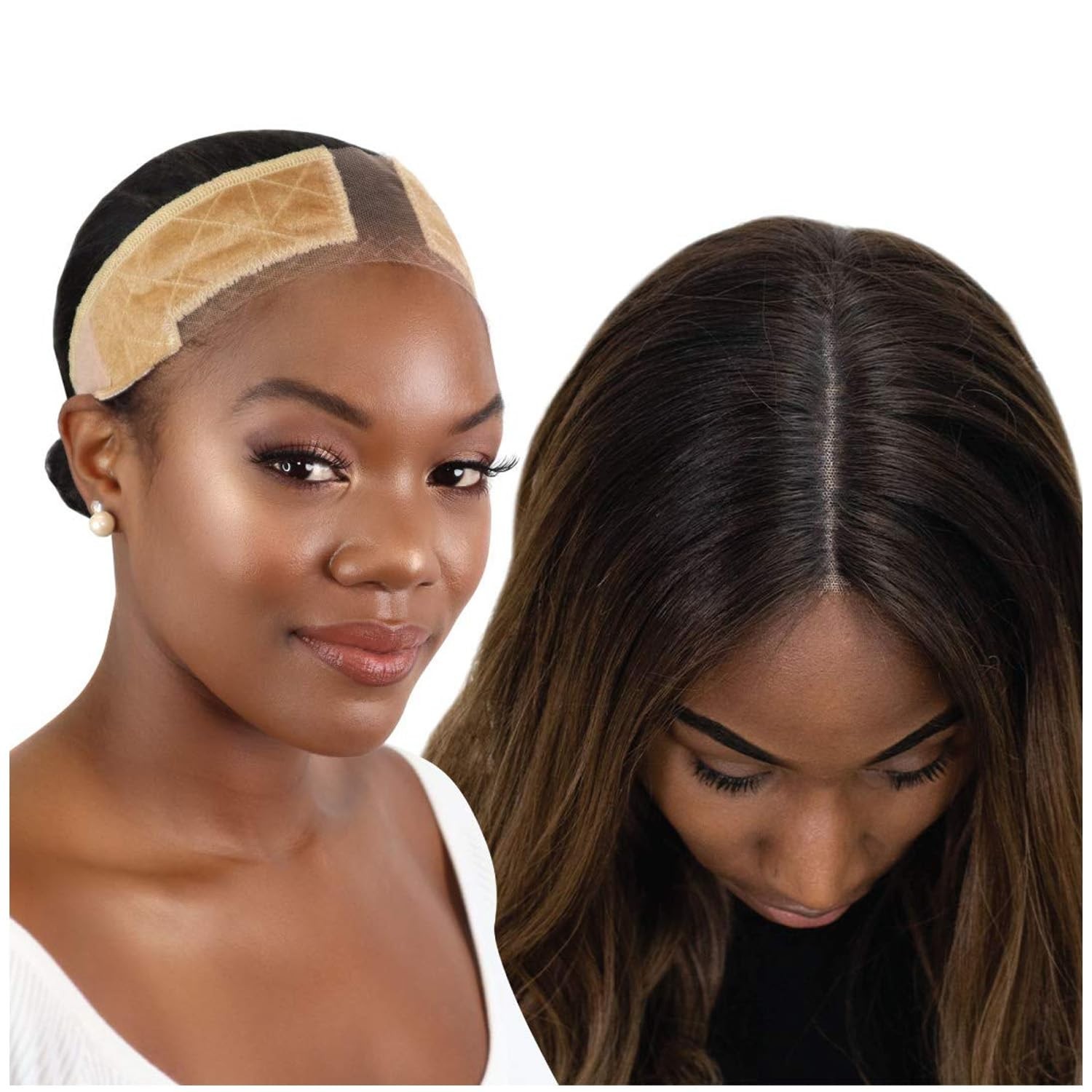 Wigrip, Lace Wig Band for Women, Fully Adjustable & Reinforced Lace Wig Grip…