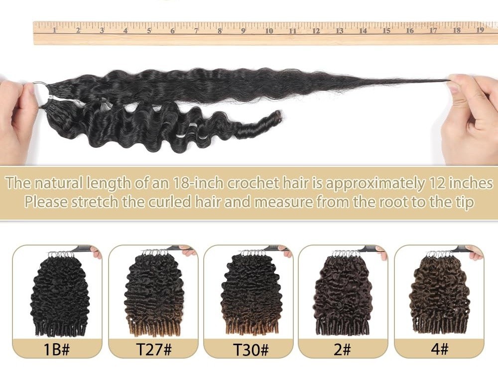Extensiones de cabello humano rizado birmano de 45 cm (18 pulgadas), 50 g