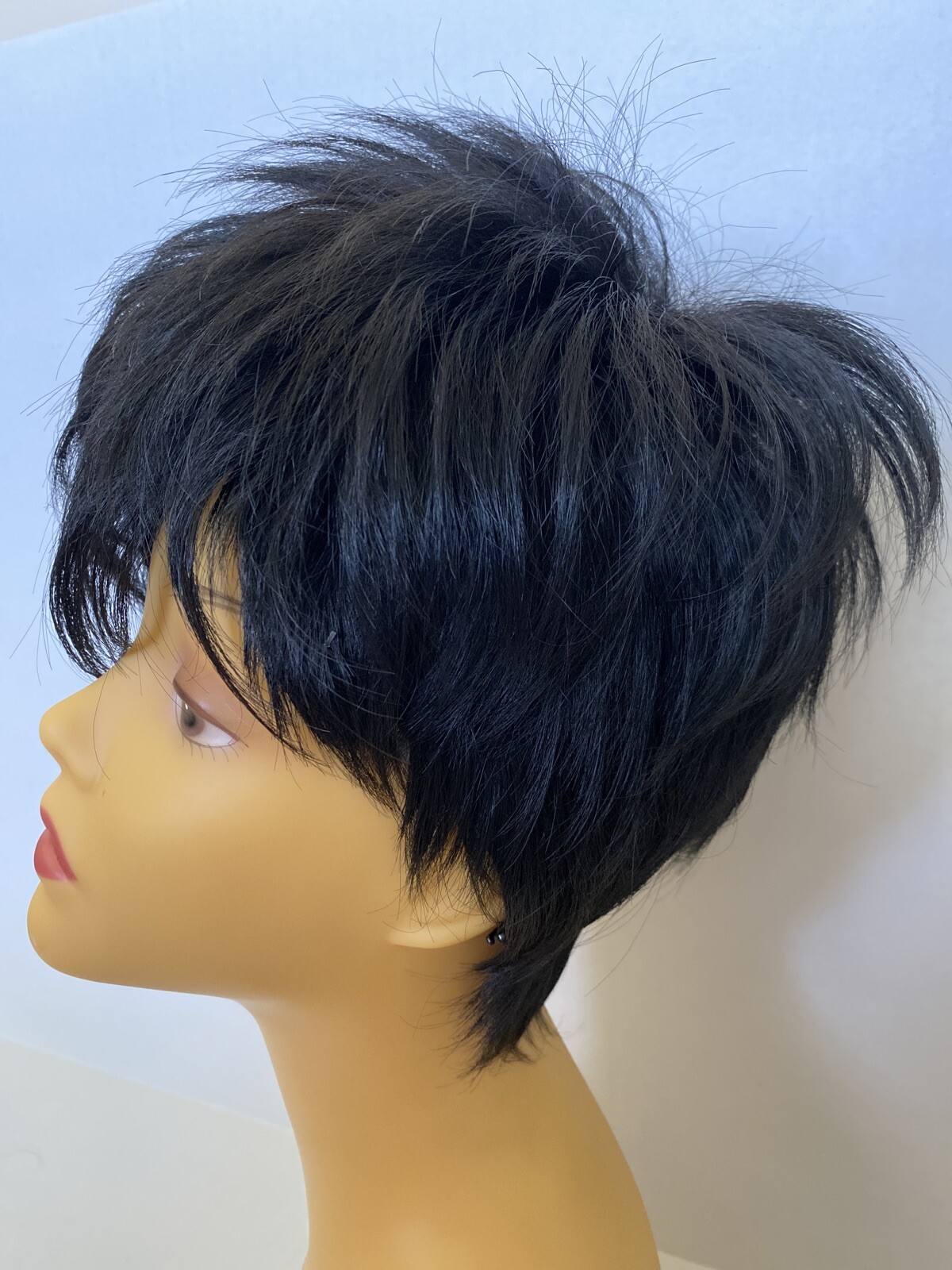Kris Jenner Style Short Asymmetrical Synthetic Wig, NWT, Retail $29.99