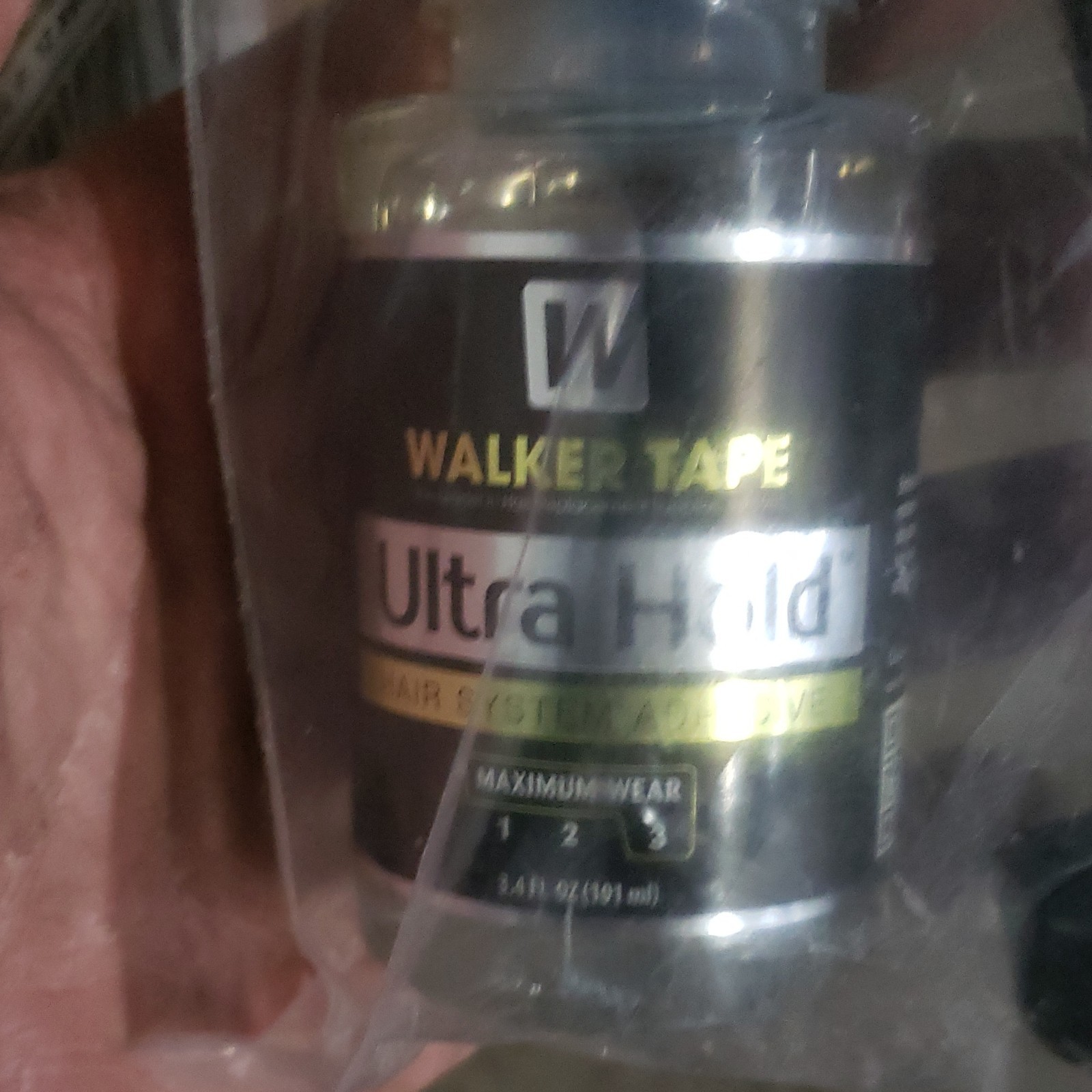 Walker Tape Ultra Hold Hair System Adhesive 3.4 fl oz for Hair System