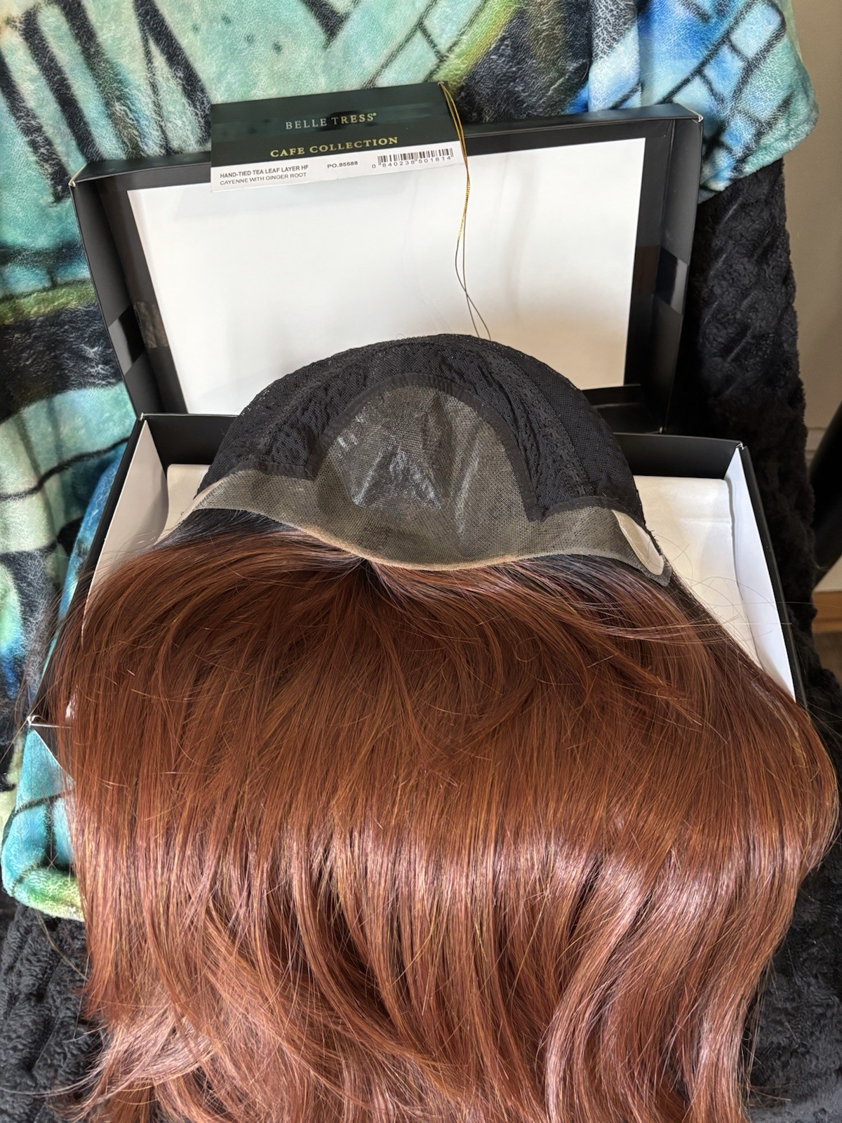 Belle Tress Tea Leaf Layer – Lace Front Hand Tied Wig: Size up to 23”/24” circ