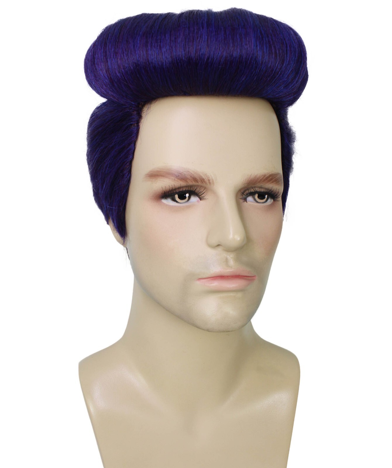 HPO Adult Men’s Manga Anime Pompadour Wig, Perfect for Halloween HM-1621