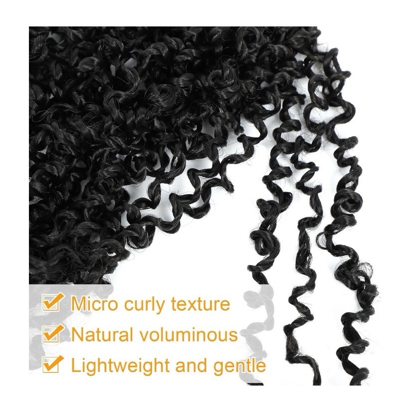 Aksice Pre-Looped Yanky Twist Crochet Hair