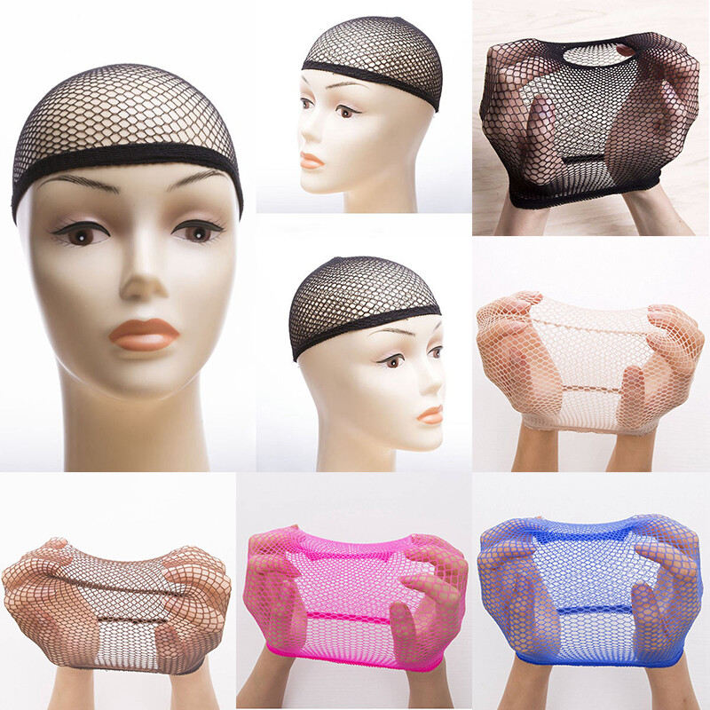 ELASTIC, STRETCHABLE, BREATHABLE MESH NUDE WIG CAP HAIR NET FISHNET UK SUPPLIER