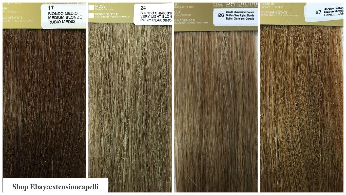 EXTENSION SOHAIR by ORIGINAL SOCAP 25CIOCCHE IN CHERATINA 100% NATURALI 50 CM.