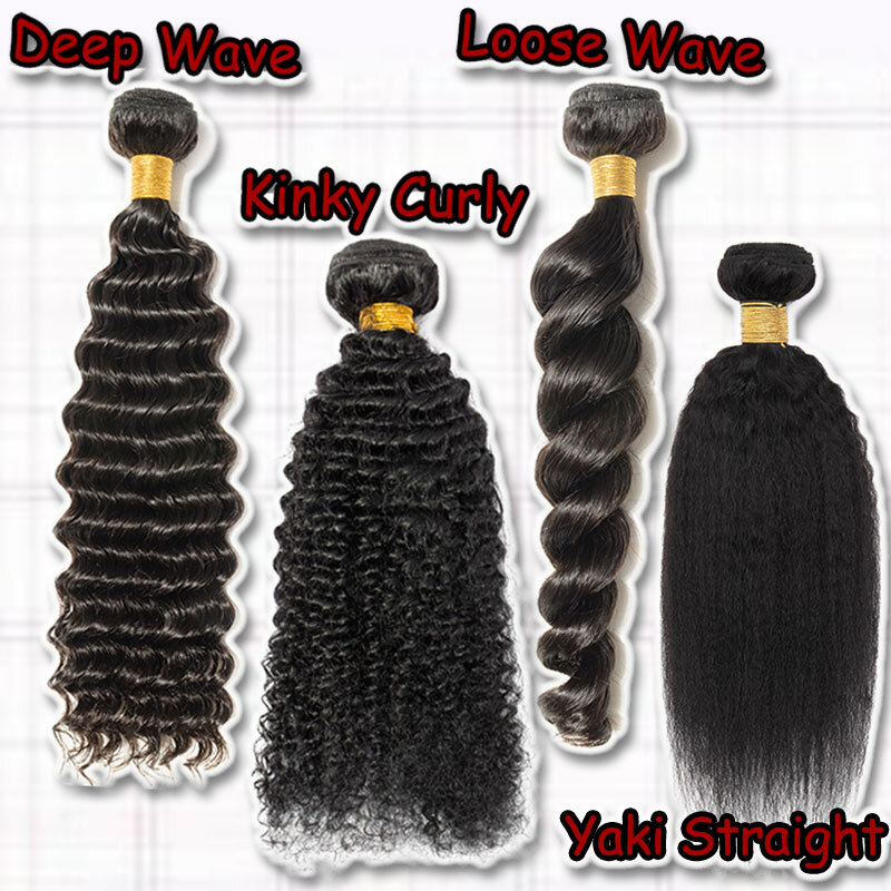 9A Yaki Curly Kinky 6 Bundles Peruvian Sew In Virgin Human Hair Extensions Weave