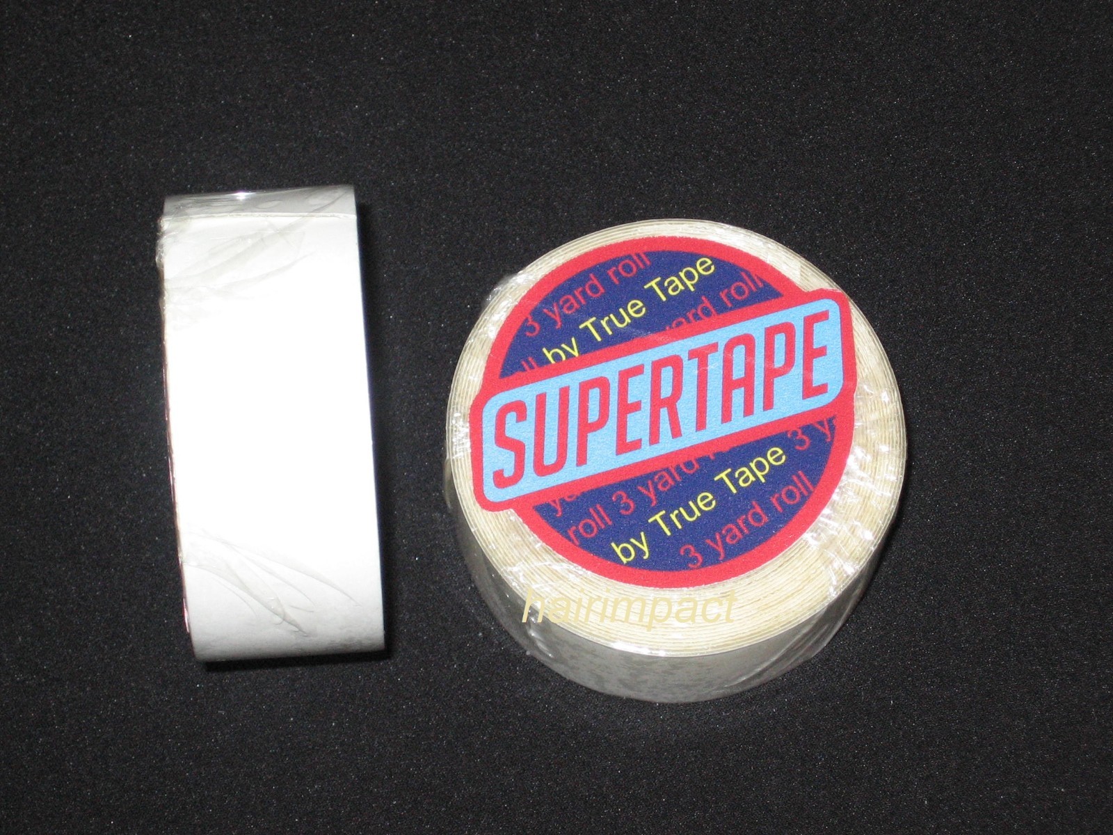 Super Tape 3/4 X 3 Yard Roll Non Glare Lace Wig by True Tape LLC.
