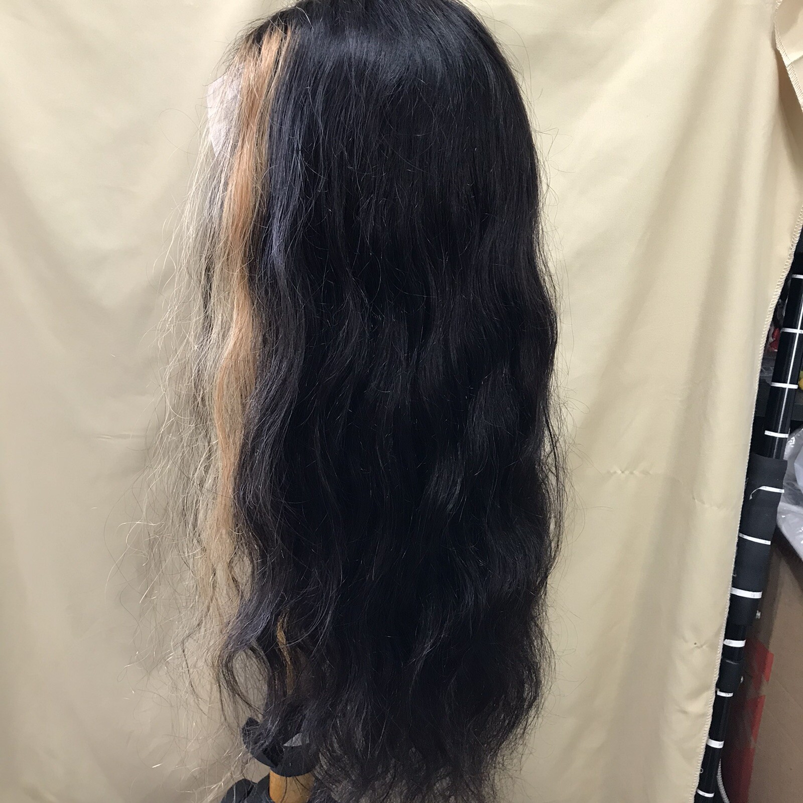 24Inch 1/27 Golden Brown T13x6 Lace Front Human Hair Wig Bodywave Brazilian Remy
