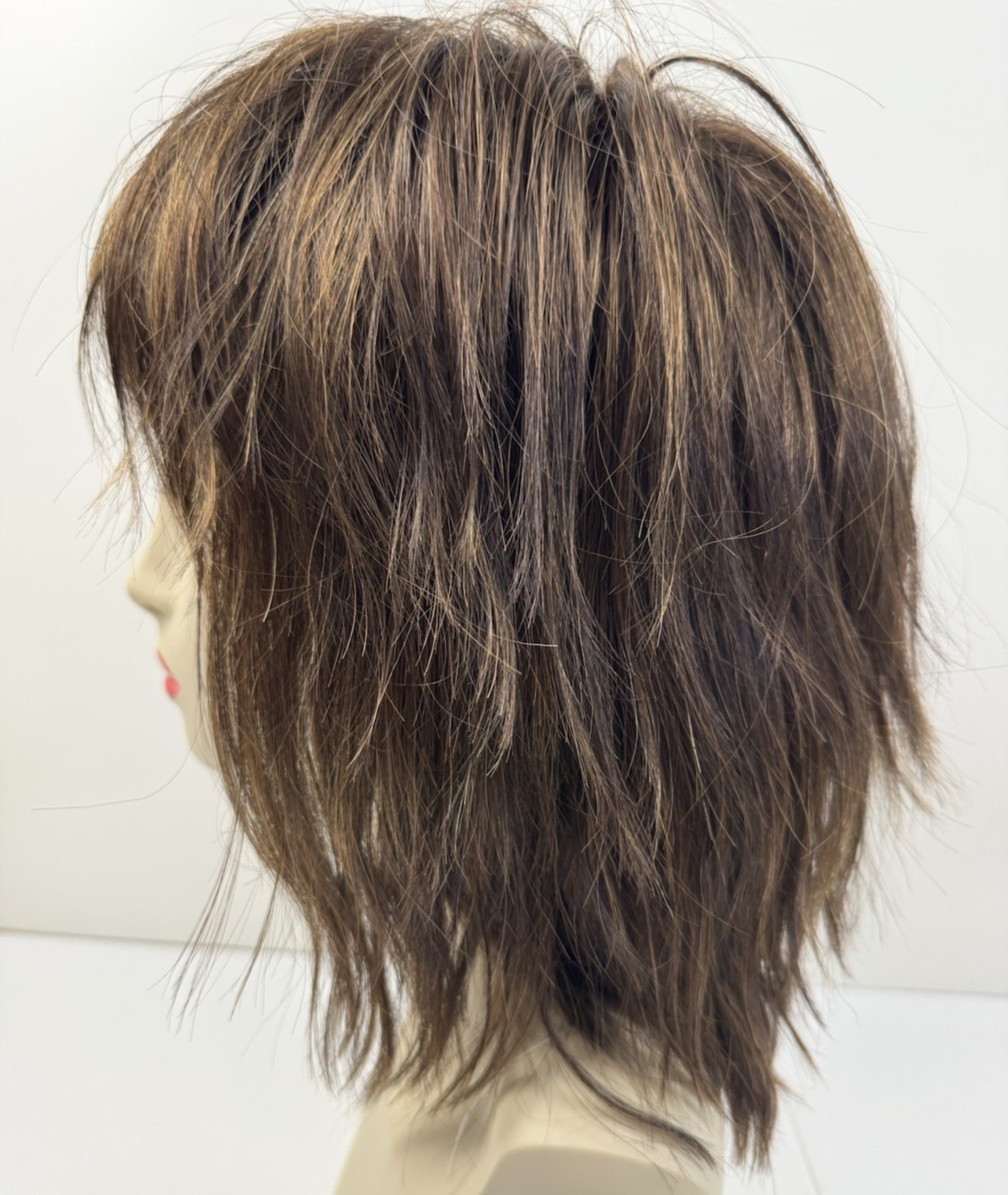 Jones Wig by Estetica in R6/28F Chestnut Brown with Red Frost – Casual Style NEW