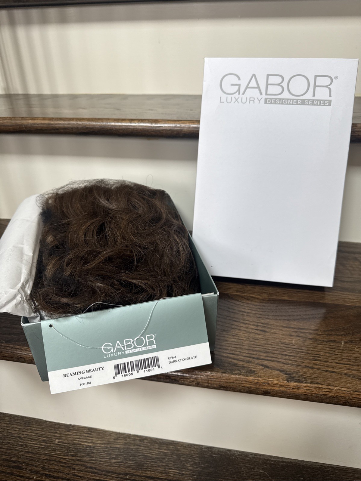 Beaming Beauty Average Wig by GABOR Dark Chocolate GF6-8 IN BOX W/tag