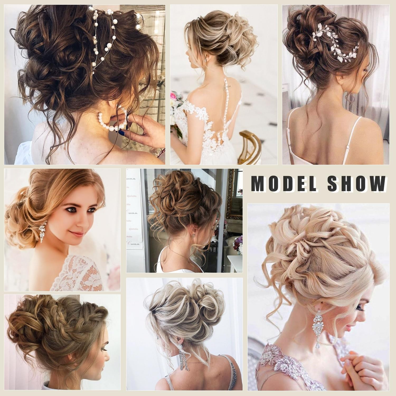 Natural Curly Messy Bun Hair Piece Scrunchie Updo Hair Extensions Real as Human
