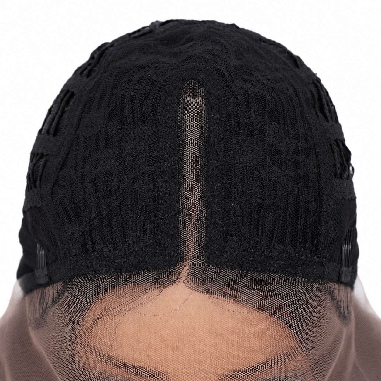 Synthetic T-Part Lace Wigs Bangs Loose Wavy Long Black Heat Resistant Natural