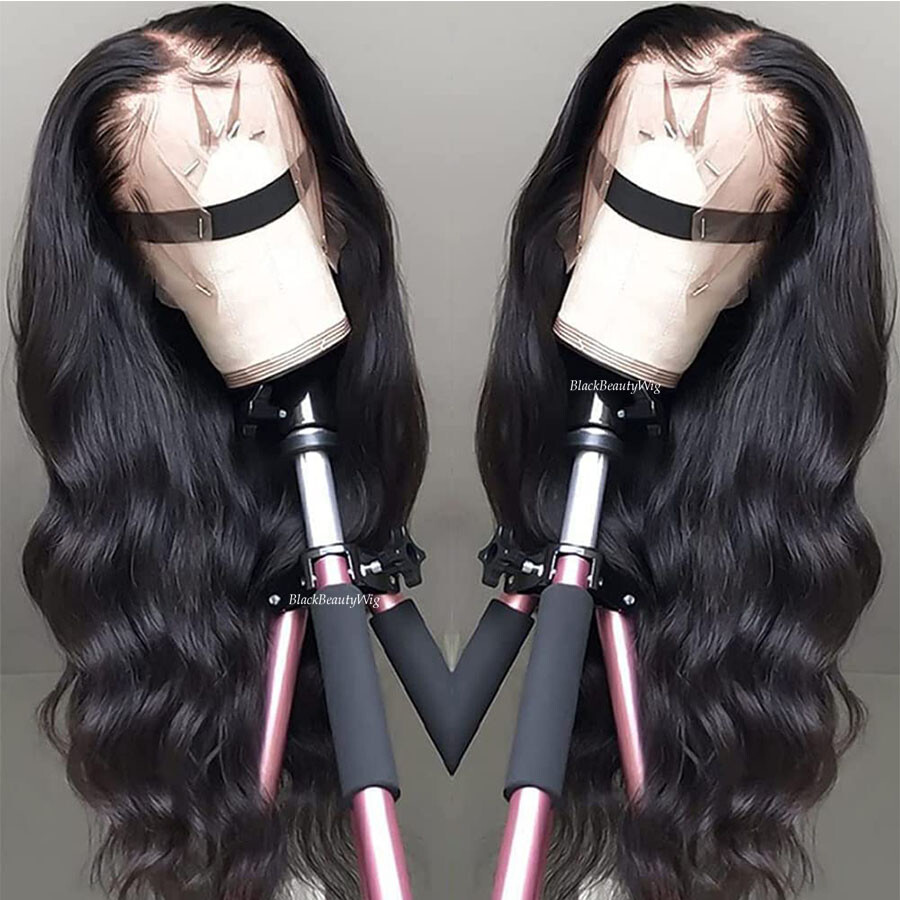 Silk Base Full Lace Human Hair Wig Body Wave Pre Plucked Silk Top Wig Baby Hair