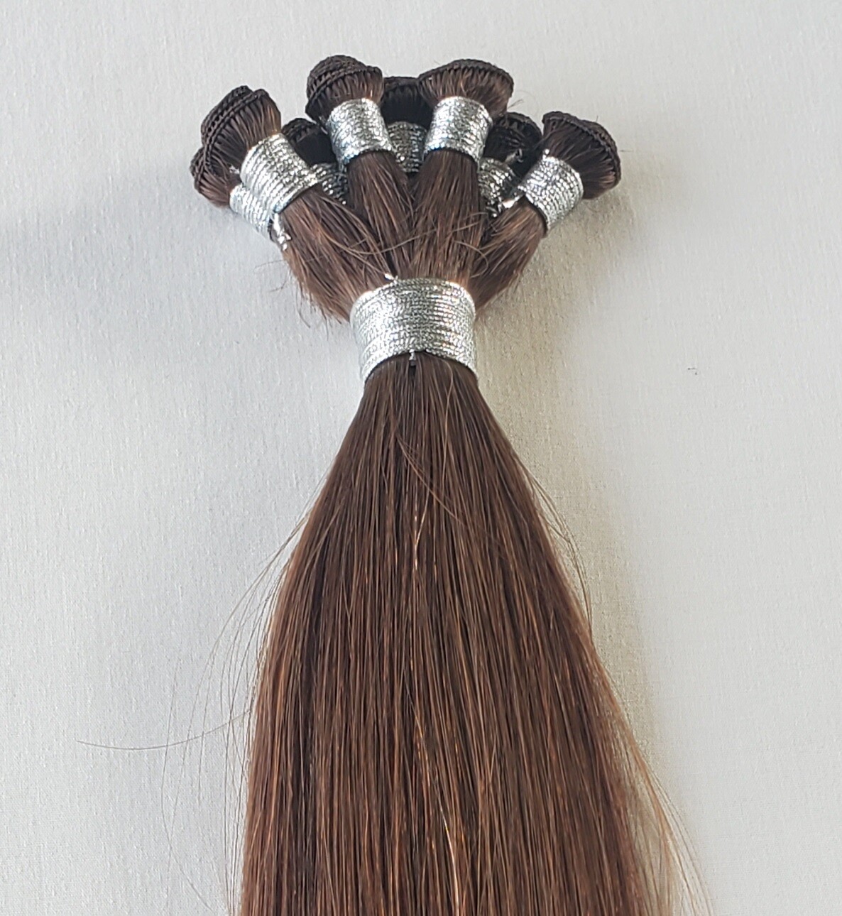 18″, 20″, 22″ Hand-Tied Weft, 100 grams, Human Remy Hair Extensions # 3