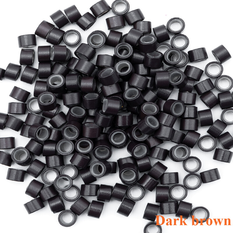 Micro Rings Beads Silicone Lined Loop Bonds For 1g/ 0.5g I Tip Hair Extensions