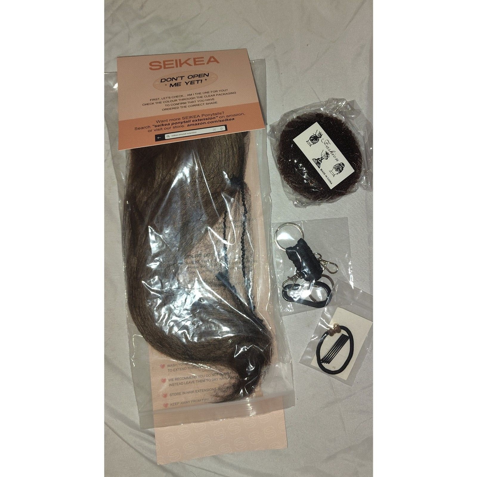 SEIKEA 16″ Extension Cheerleader Ponytail Hairpiece Straight Synthetic Dance New