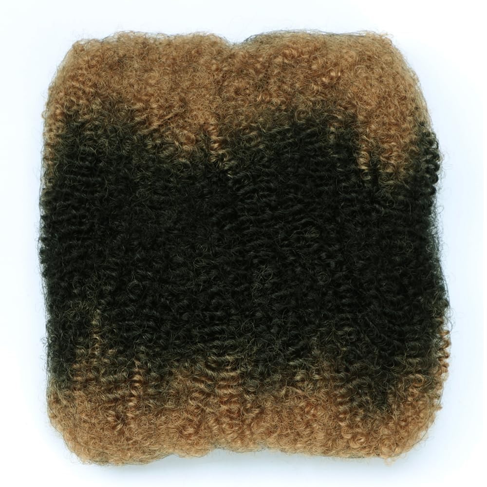 Afro Kinky Bulk Blend Semi Human Hair 18 Inch 100 Gram Curly Blend Mini Twist