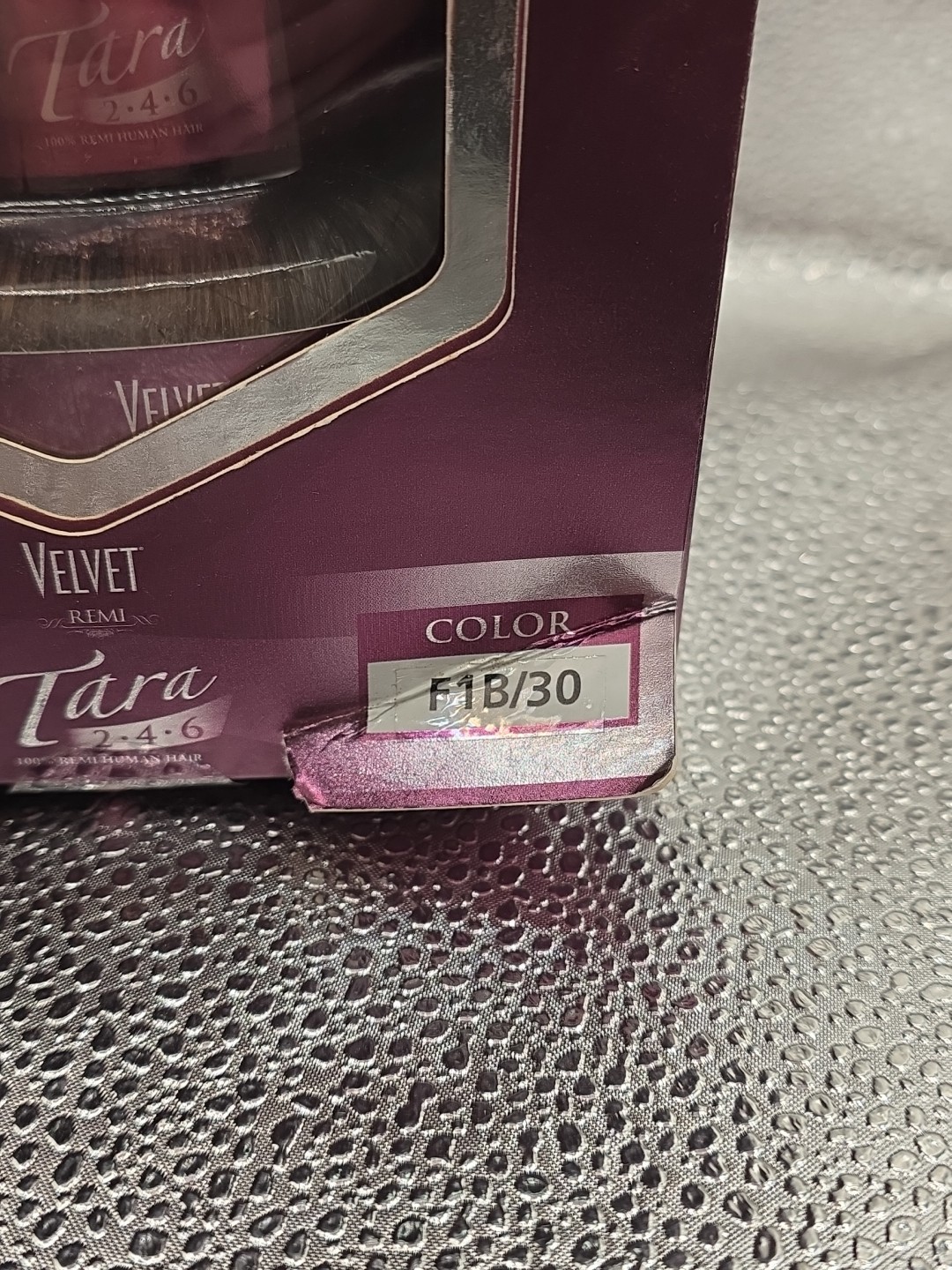 OUTRE Velvet Remi TARA 2-4-6 100% Remi Human Hair Weave Extension. A1