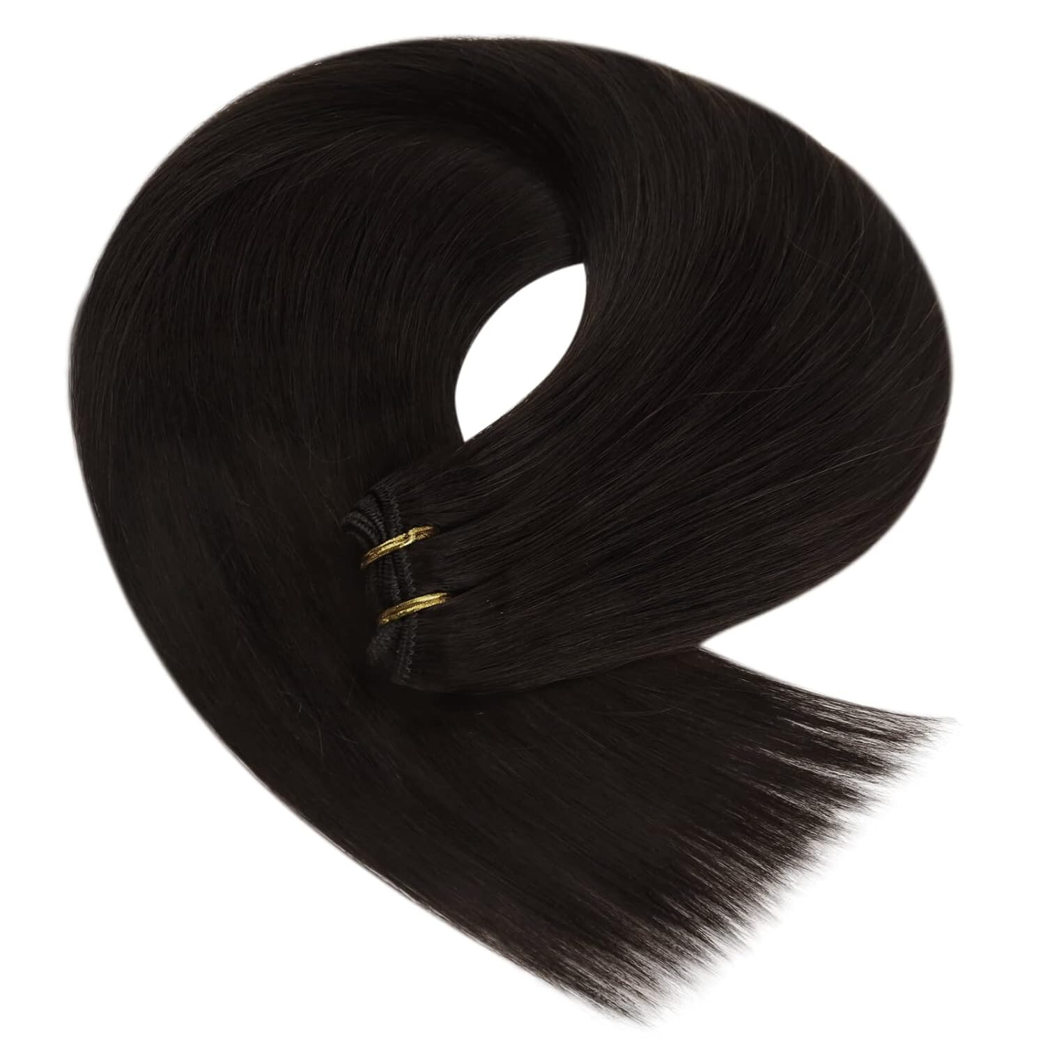 Sew in Hair Extensions Real Human Hair Double Weft Weave Russian Remy Hair 100gr