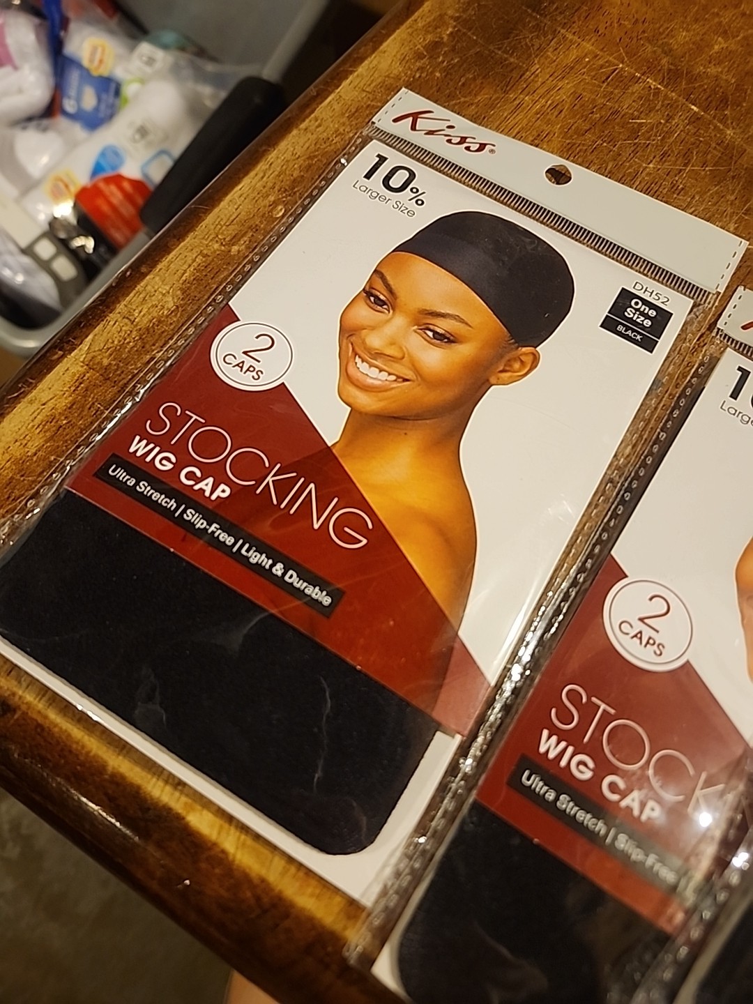 Kiss Wig Caps,satin bonnet and satin scarf lot