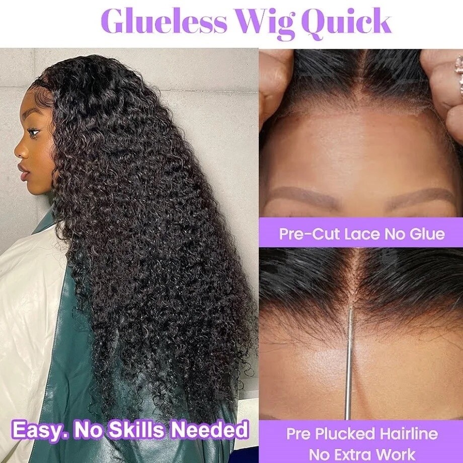 4×4 Unprocessed Virgin Human Lace Wig Brazilian