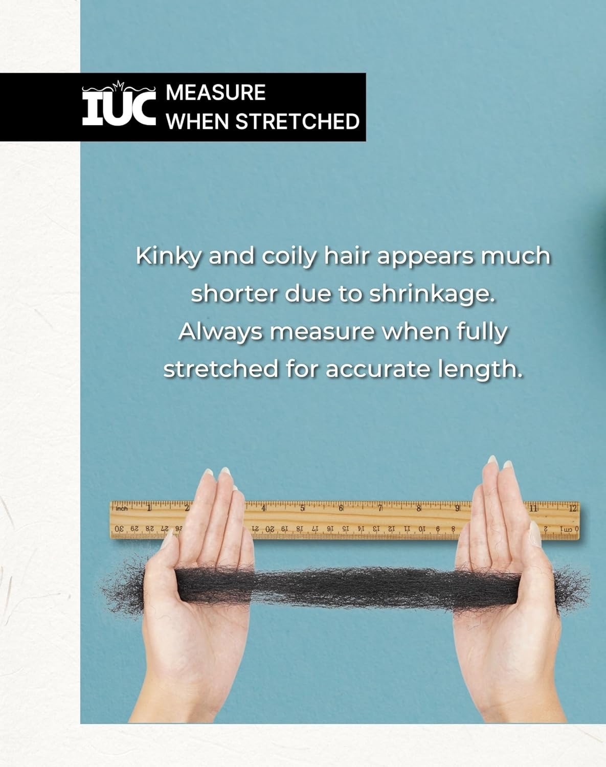 IUC Afro Kinkys Bulk 100% Human Hair, 1 Pack 50 Gram, #613, 16 inch – CLEARANCE!