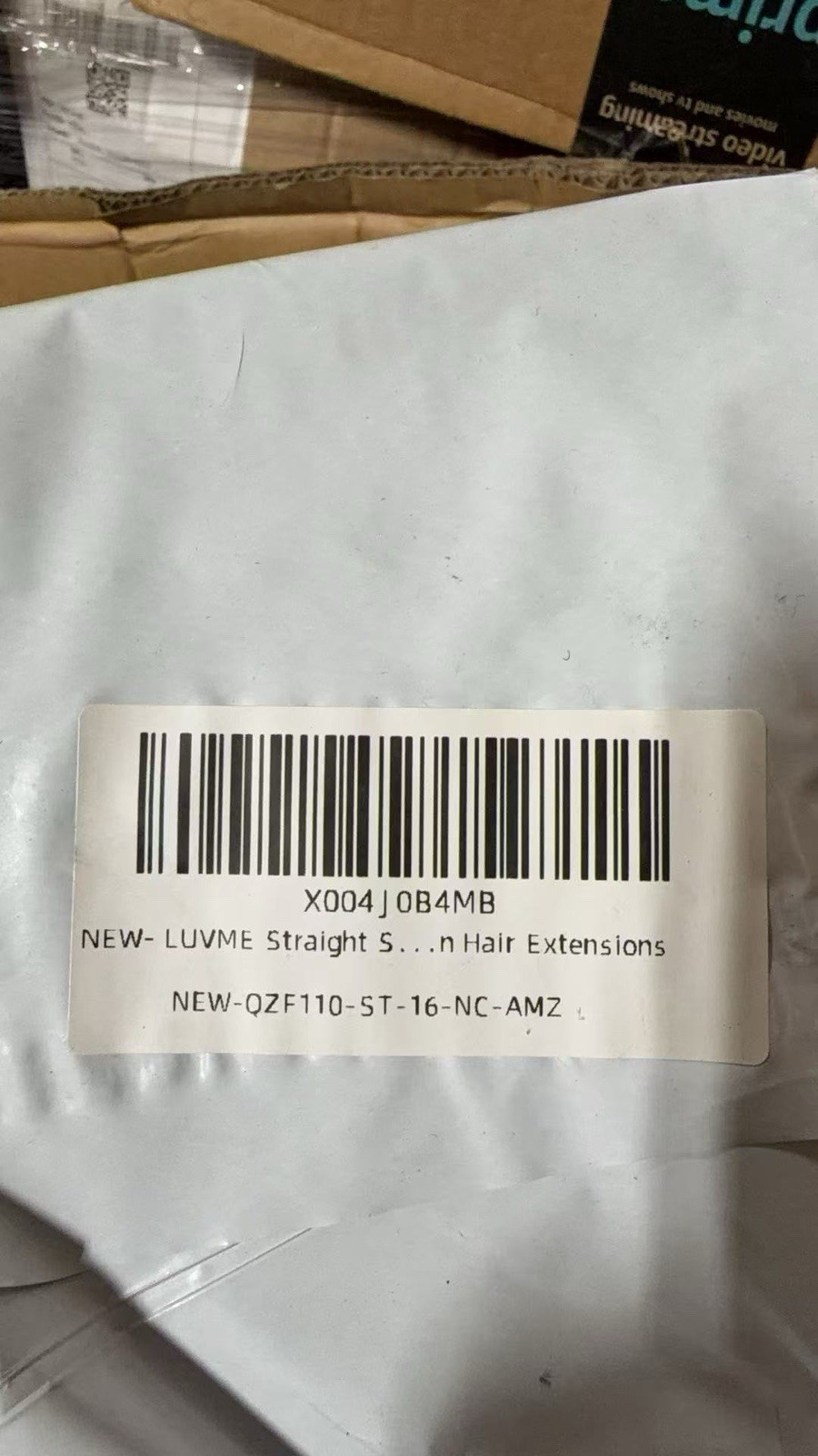 Luvme Remy Human Hair Clip in Extensions 16″ – 7PCS 110g Seamless Real Hair