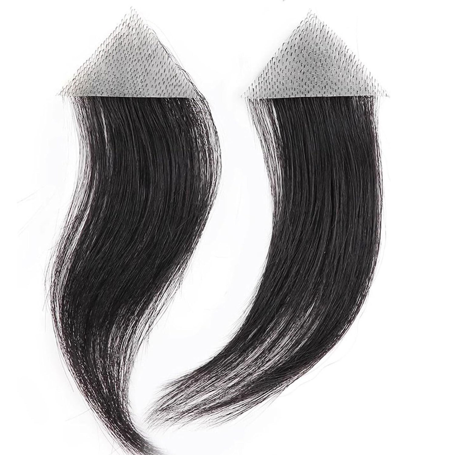 Front Hairline 100% Human Hair Patch Full Skin Base Cover-Up Topper Piece Toupee
