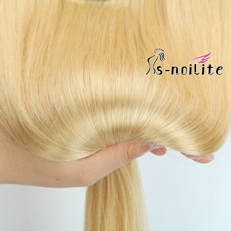 CLEARANCE Clip In 100% Real Human Remy Hair Extensions Full Head Highlight LONG
