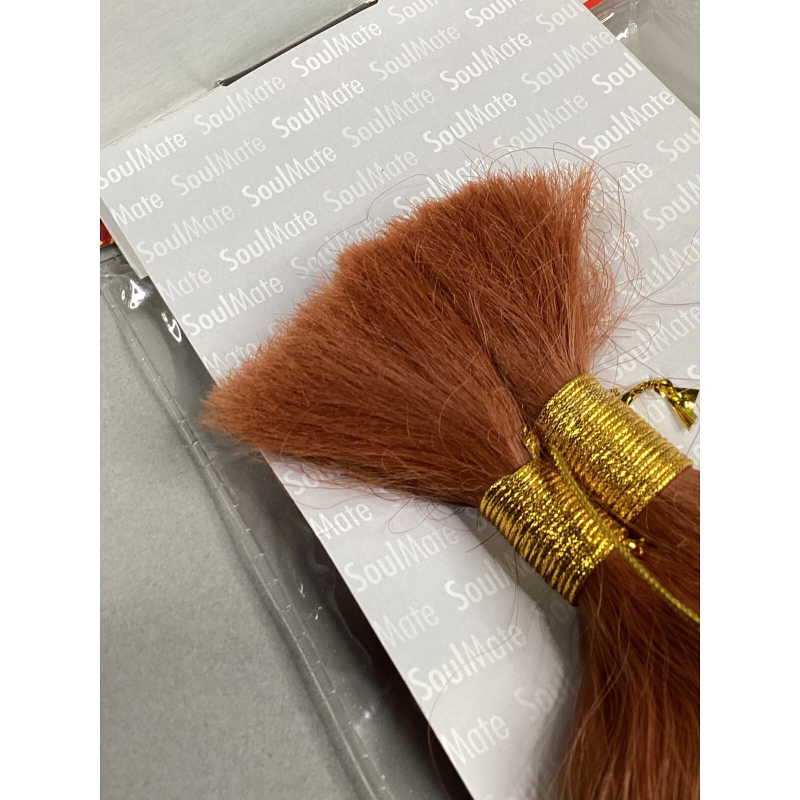 18” #350 Copper Super Bulk Braiding Blend Hair by Casting