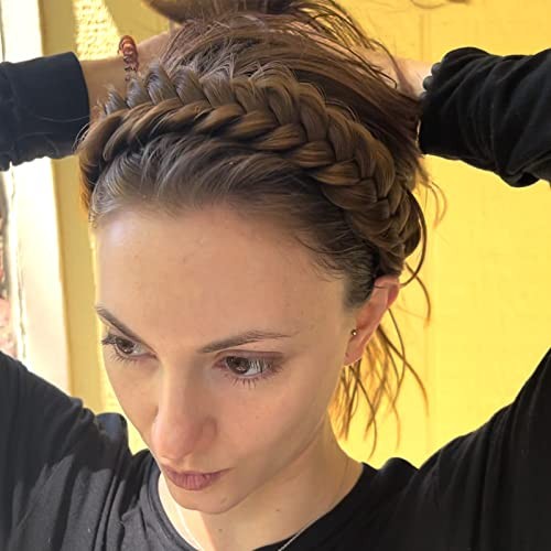 Braided Headband With Teeth Braids Hairband With Tooth Light Highlighted