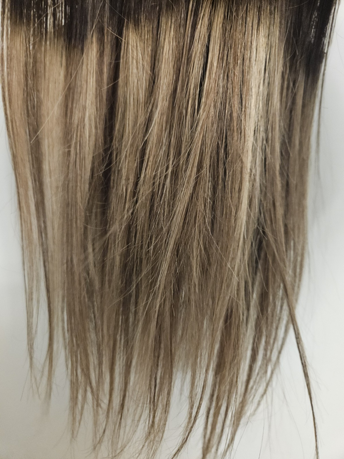 7 NEW HUMAN HAIR OMBRE HIGHLIGHTS CLIP IN HAIR EXTENSIONS 10″