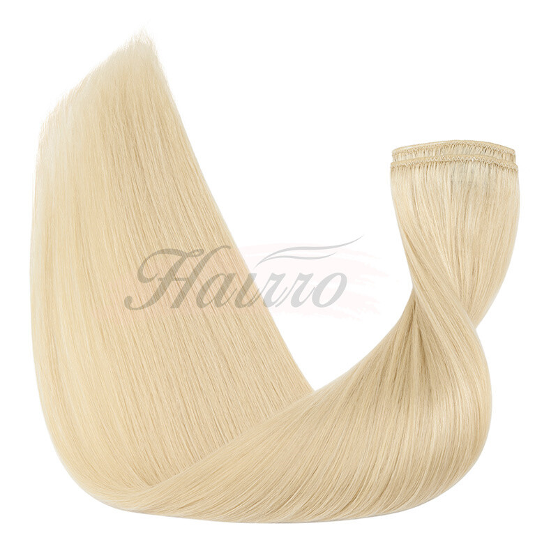 Double Drawn Clip In 9A+ Real Remy Human Hair Extensions 8PCS 18CLIPS Full Head
