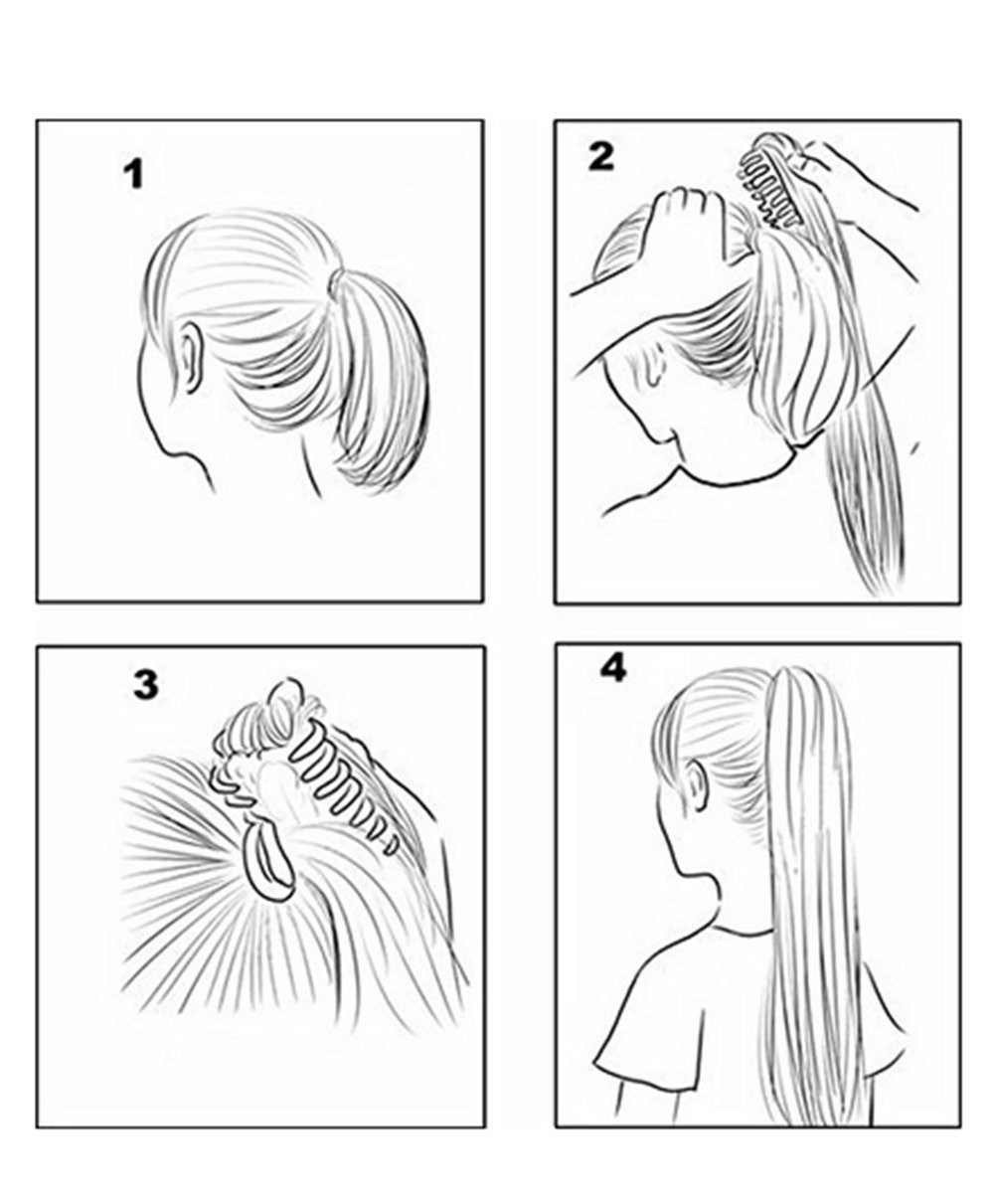 S-ssoy 31″(78cm) Women’s Curly Pony Tail Hair Piece Synthetic 31 Inch, 12#