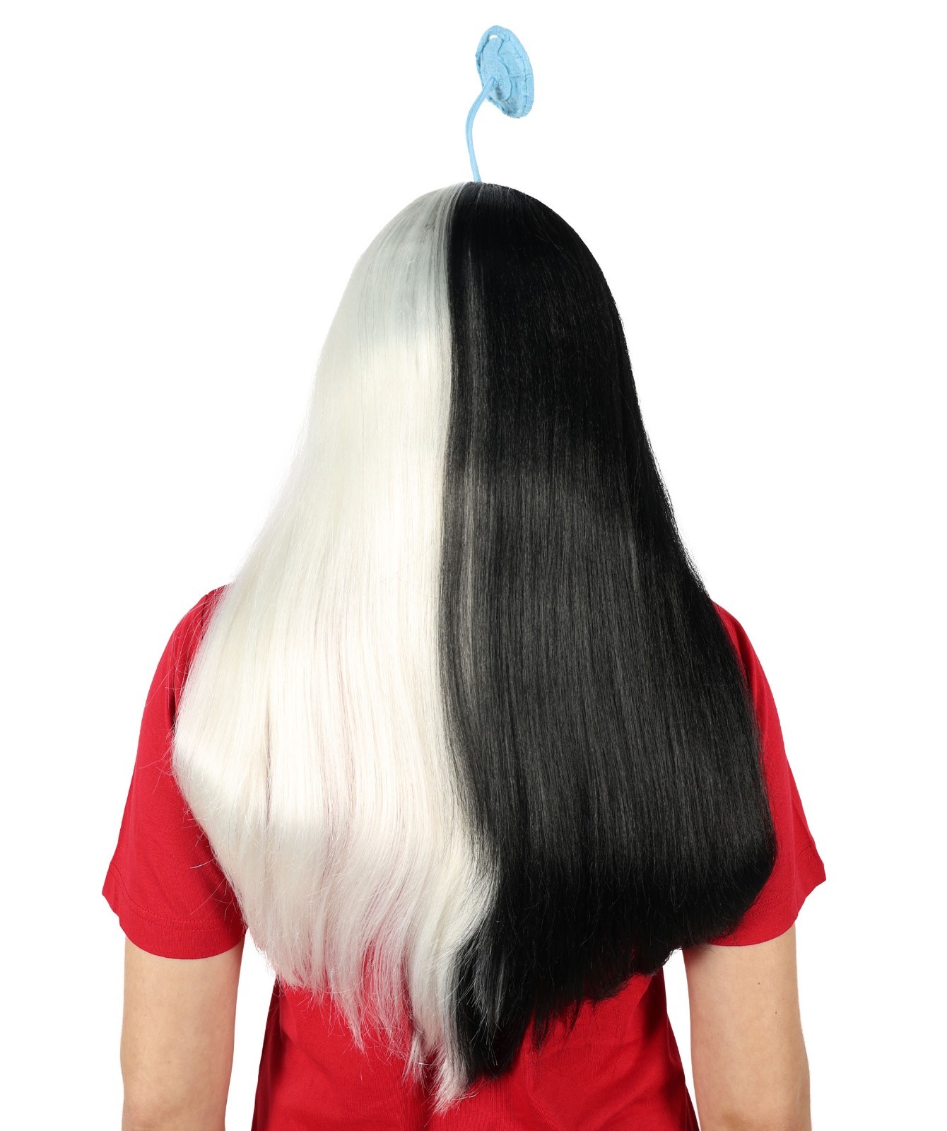 Women Aliens Wig with Antennae, TV/Movie Wigs , Premium Breathable Capless Cap