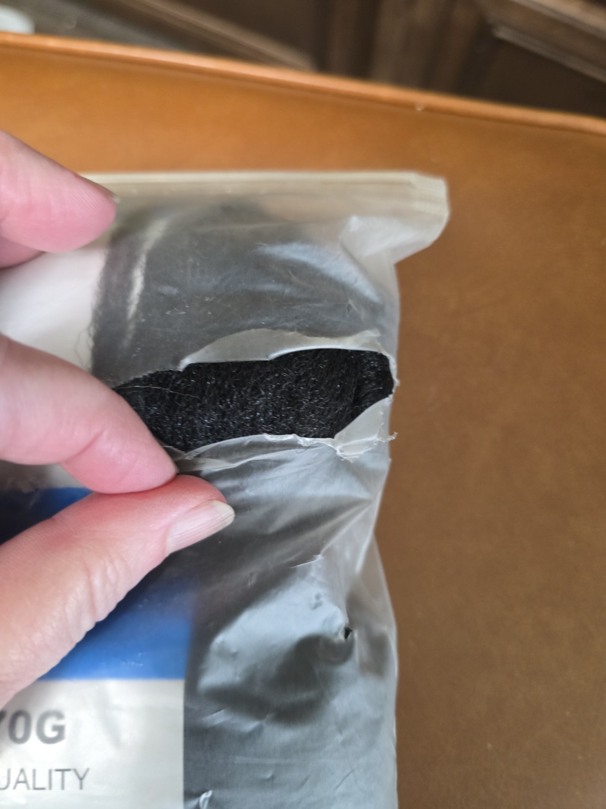 3 Rolls Brazil Brazilian Wool Hair Yarn for Braiding and Weaving 70g Each Black