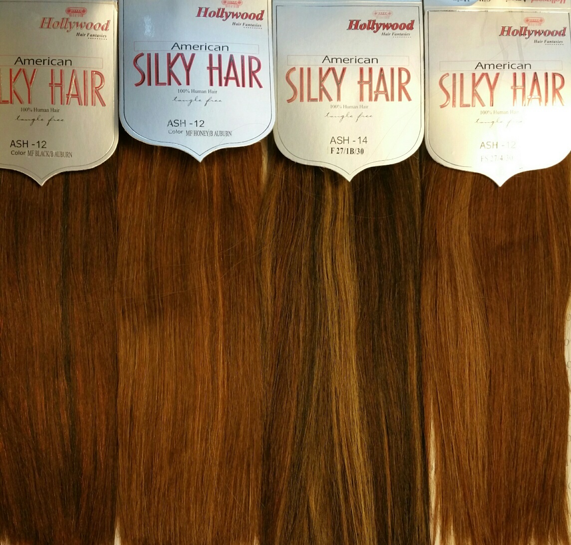 Hollywood 100% Human Hair for Weaving – AMERICAN SILKY HAIR – CLEARANCE SALE!!