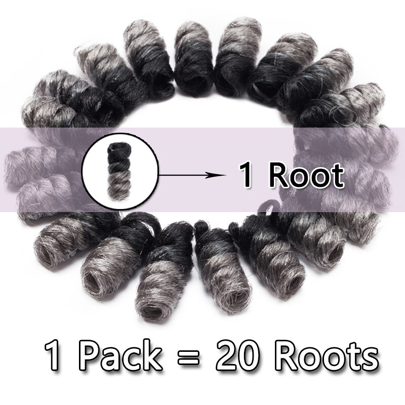 100% Natural Short Jamaican Bounce Crochet Hair Extensiosn Spring Braid as human