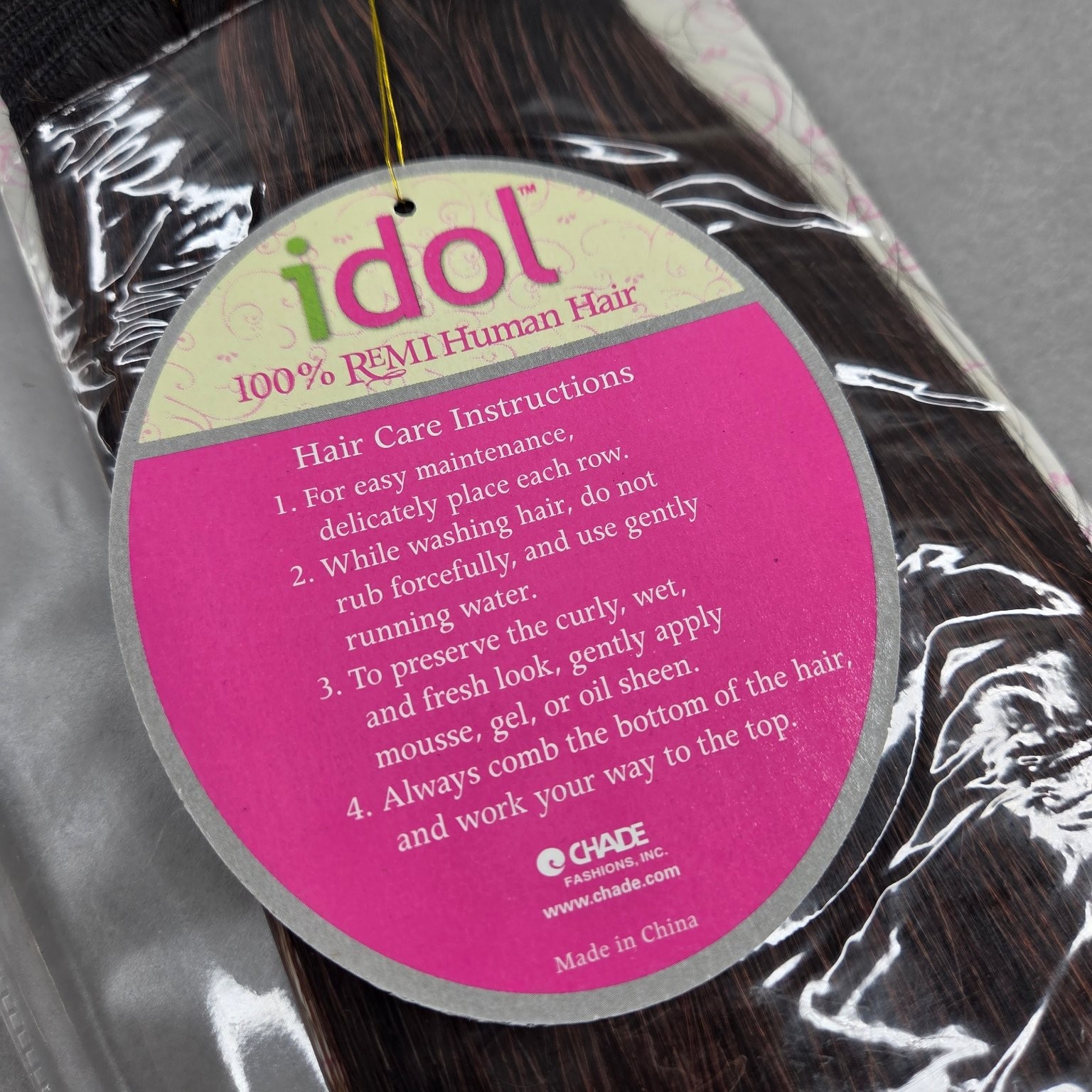 Idol Indian Remi Yaki Human Hair Weave 12S F1B/33
