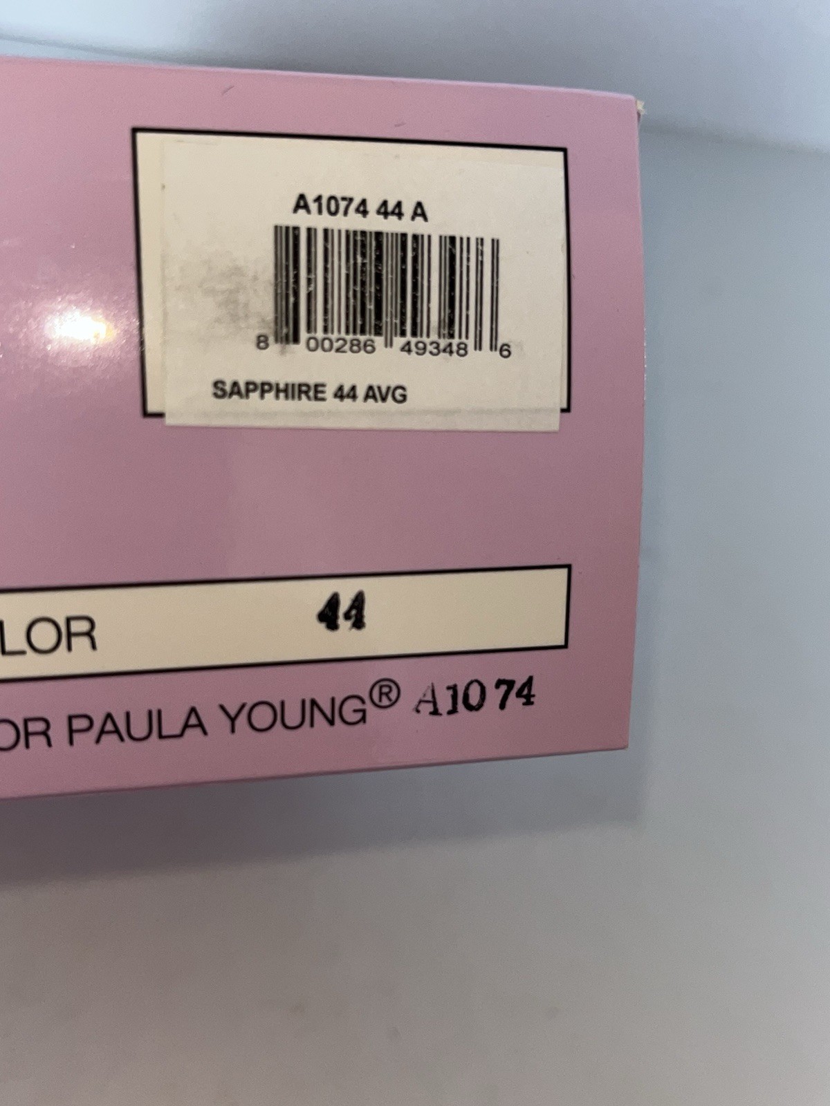 Paula Young Wig A1074 SAPPHIRE Color #44 Salt & Pepper Curly NEW IN BOX