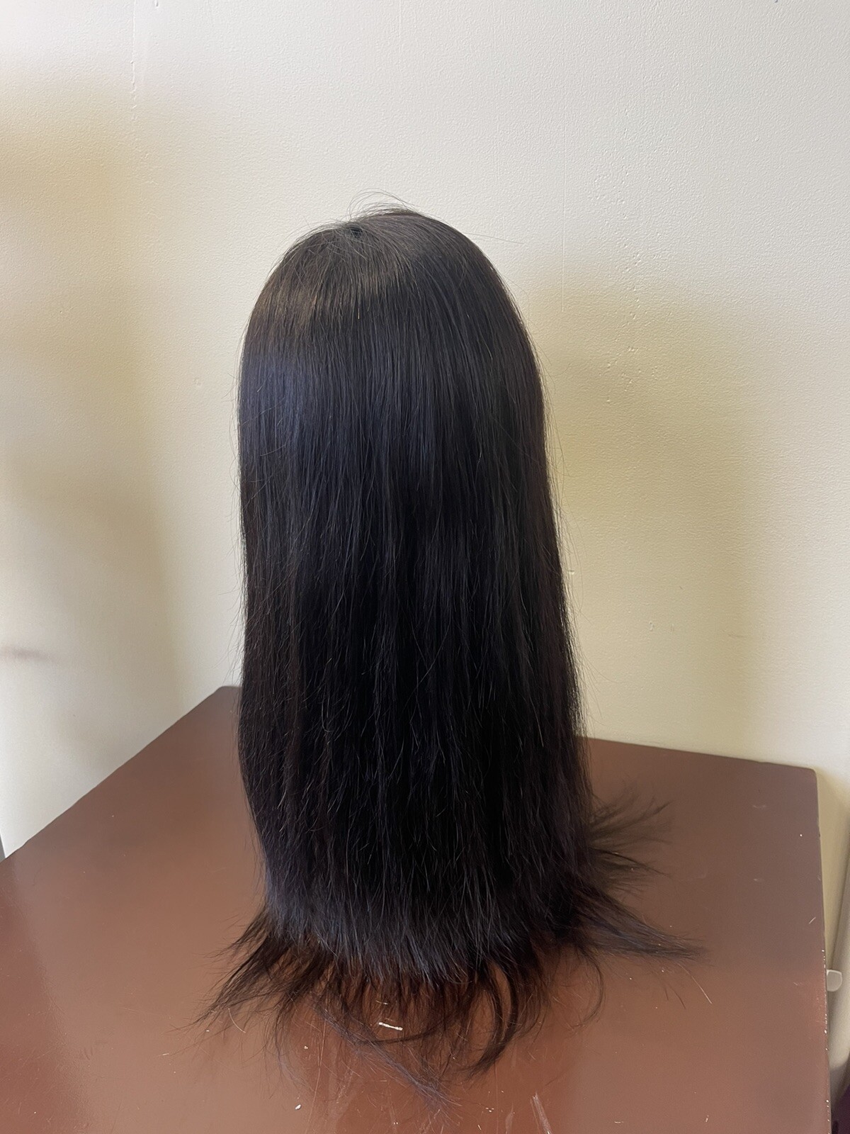 Straight Wig Full Machine Made Scalp Top Human Hair Wigs 200% HD Lace N246