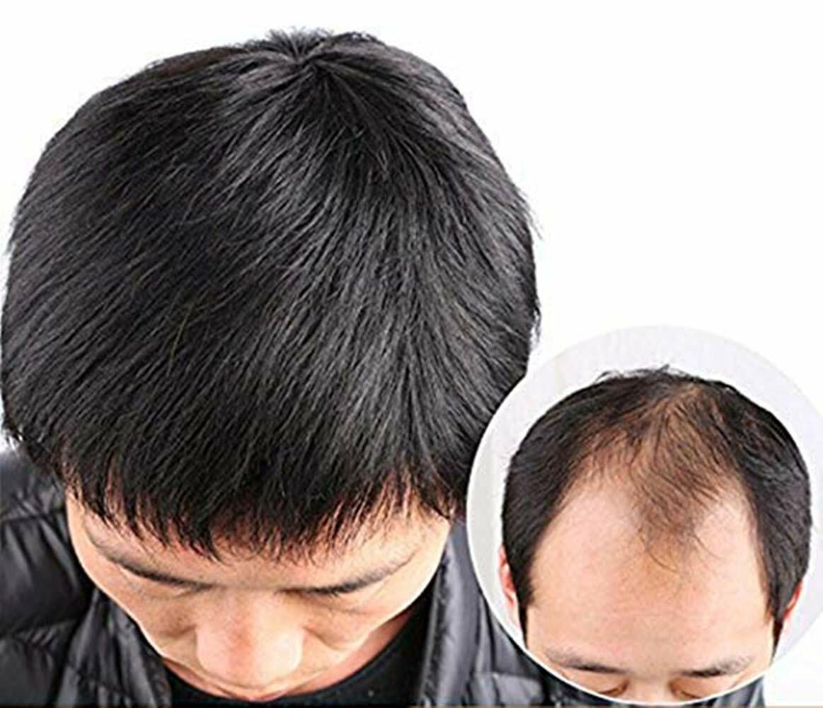 Men’s Toupee Machine Made Straight 100% Human Hair Men Wig Hairpiece 16*18cm