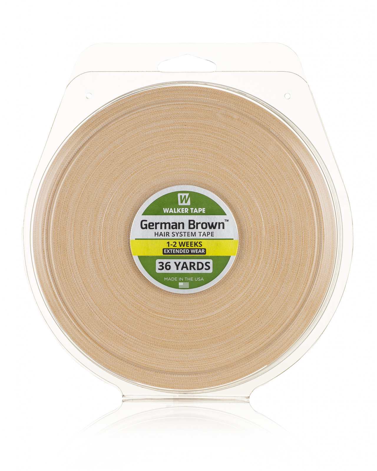 Walker German Brown Liner Cloth Hairpiece System Wig Tape Roll 3/4″ x 36 Yard